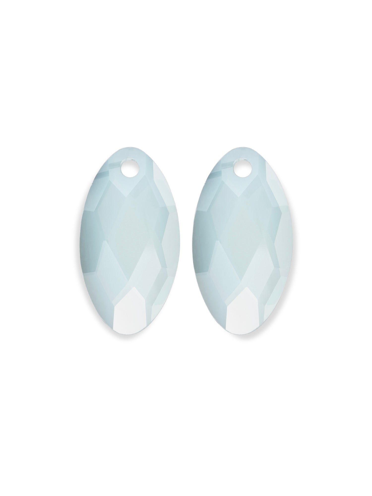 Opalite - Leaf small oorbel edelstenen