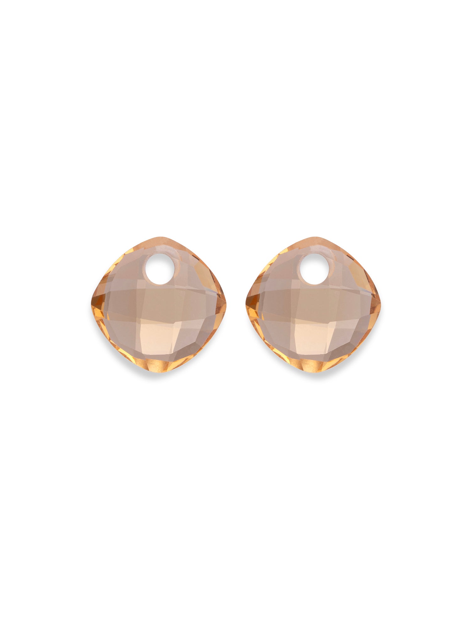 Light Citrine Quartz oorbel edelstenen