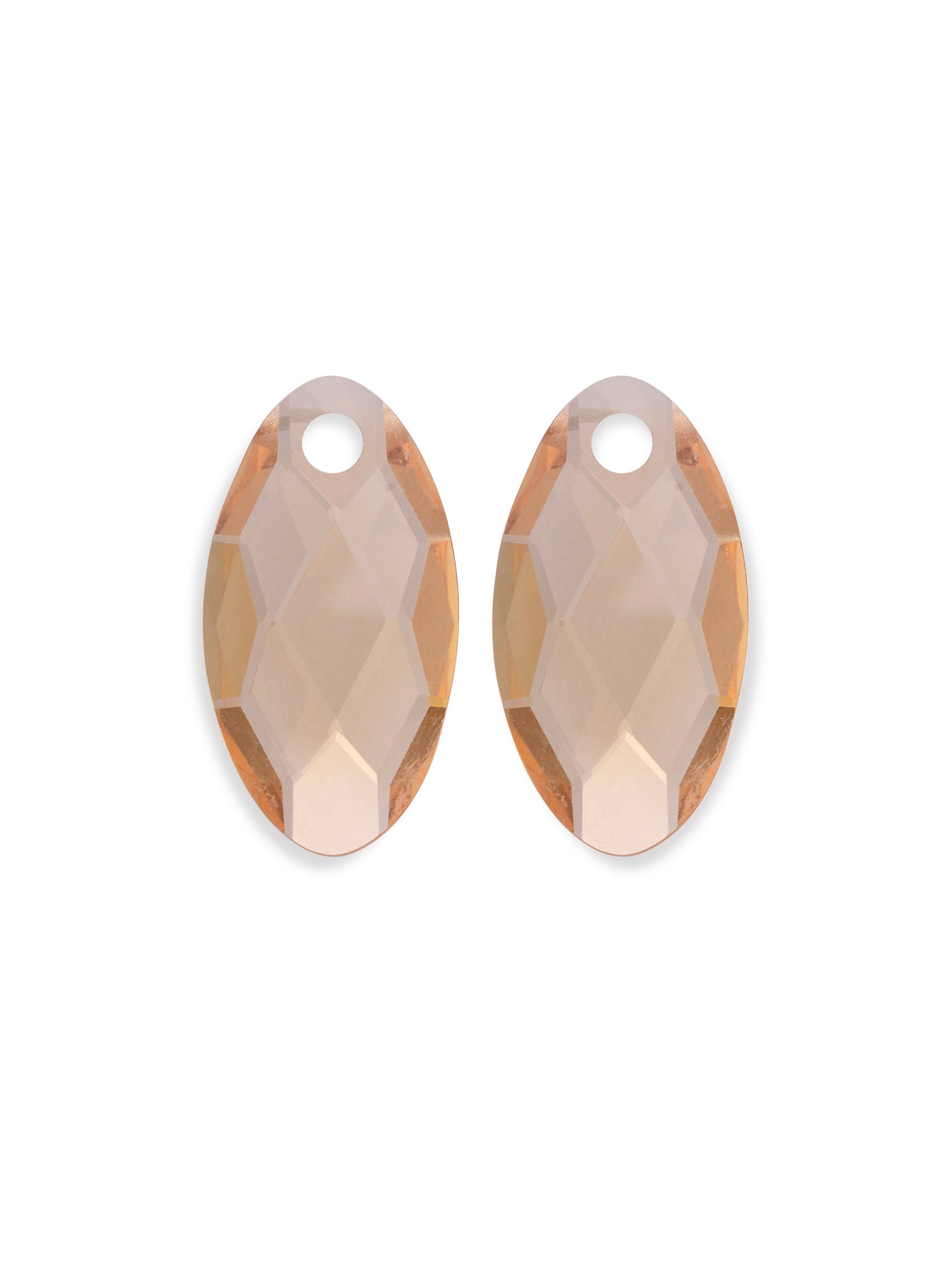 Light Citrine Quartz oorbel edelstenen