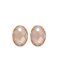 Light Gold Citrine Medium Oval oorbel edelstenen