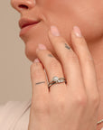 Essentials Ringen Stack |Zilver