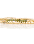 Southern Jade Universe Saturn Armbanden Stack | Goudkleurig
