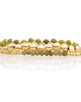 Southern Jade Interstellar Universe Armbanden Stack | Goudkleurig