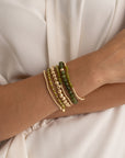 Southern Jade Interstellar Universe Armbanden Stack | Goudkleurig