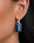Sodalite Baguette Oorbel Edelstenen