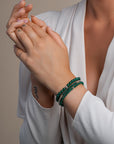 Groene Onyx Edelsteen Armband
