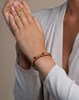 kralenarmband ruby quartz