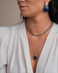 Link Ketting Sodalite Mix l Goudkleurig
