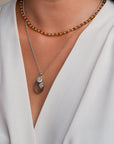 Link Ketting Citrine Quartz Mix Link Edelsteen