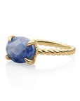Twist Ring Sodalite l 9 karaat