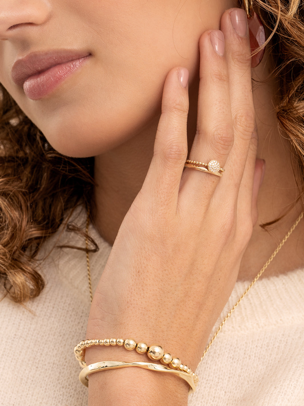 Essentials Additional Ringen Stack | Goudkleurig