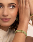 Saturn 4mm Kralenarmband | Goudkleurig