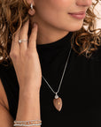 Sunstone Interstellar Saturn Armbanden Stack | Zilver