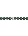 Goldstone Green Orbit Bracelet with Clasps - 6MM - Sparkling Jewels