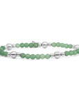 Armbanden die hun kleur behouden in goud en groen van Sparkling