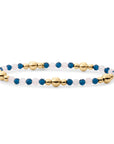 Topaz Quartz & Rose Quartz Bold Mix armband