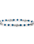 Topaz Quartz & Rose Quartz Bold Mix armband