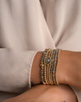 Labradorite Twist Armband
