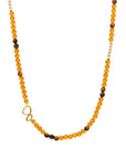 Link Ketting Citrine Quartz & Tiger Eye | Goudkleurig