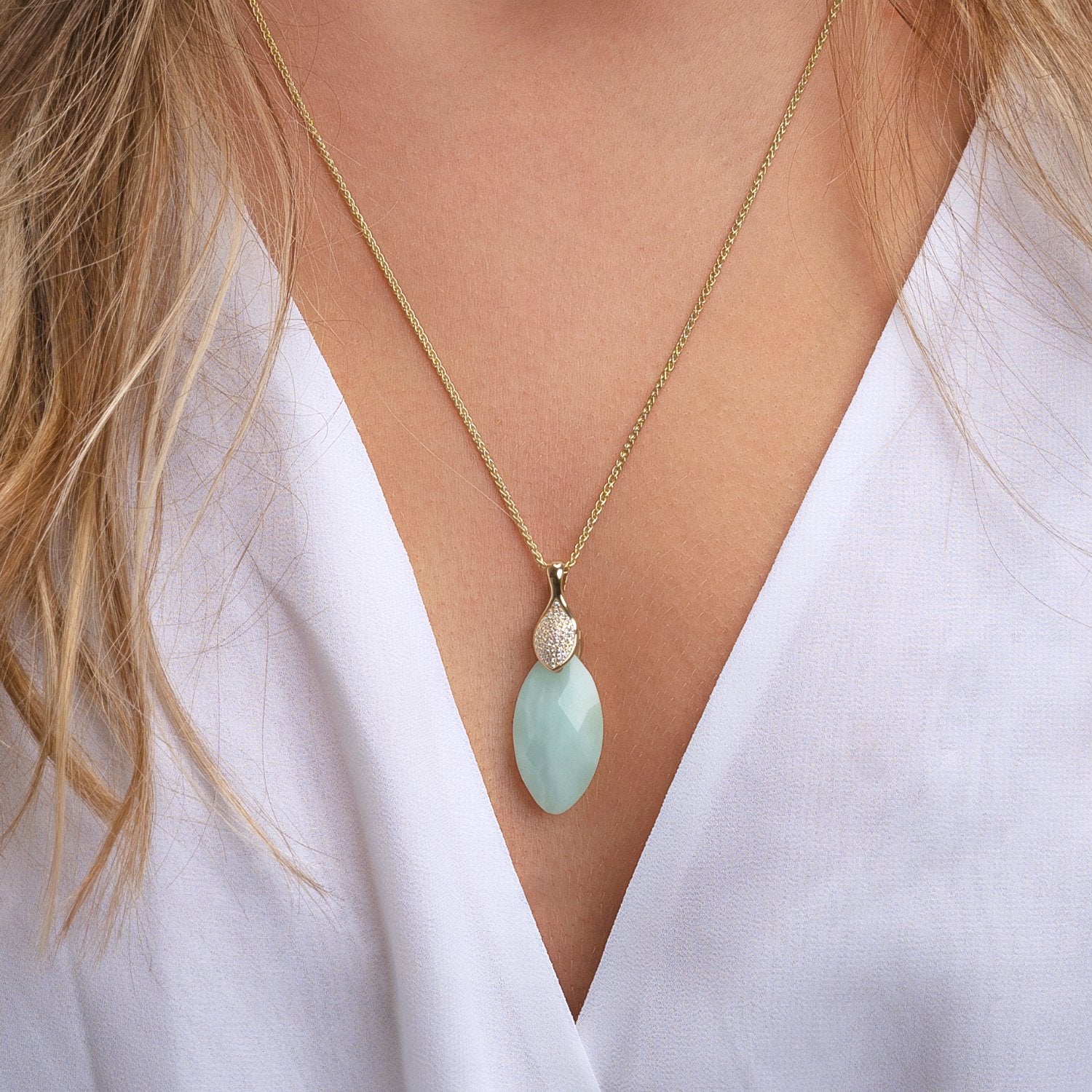 Wheat Ketting | Goudkleurig