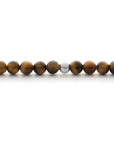 Tiger Eye Orbit armband met clasps - 6MM - Sparkling Jewels