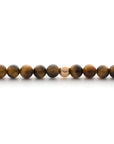 Tiger Eye Orbit armband met clasps - 6MM - Sparkling Jewels