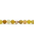 Yellow Jade Orbit Bracelets with clasps - 6MM - Sparkling Jewels