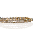 Armbandenset met labradorite edelstenen en gouden kralen van Sparkling