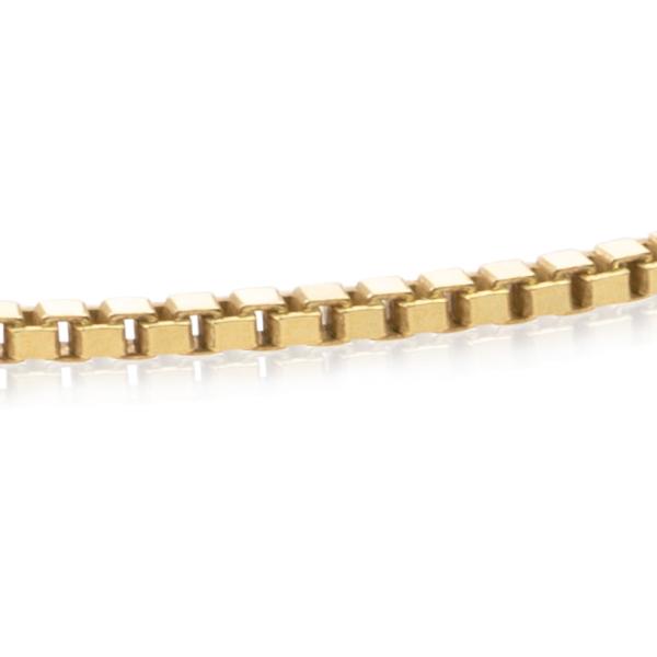 Square Box Ketting | Goudkleurig