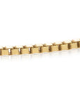 Square Box Ketting | Goudkleurig