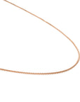 Square Box Ketting | Rosé Goudkleurig