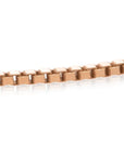 Square Box Ketting | Rosé Goudkleurig