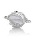Aurora - Crystal Gepolijst, 14mm armband pendant - Sparkling Jewels