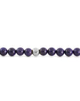 Goldstone Blue Orbit Bracelet with Clasps - 6MM - Sparkling Jewels
