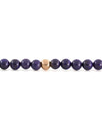 Goldstone Blue Orbit Bracelet with Clasps - 6MM - Sparkling Jewels