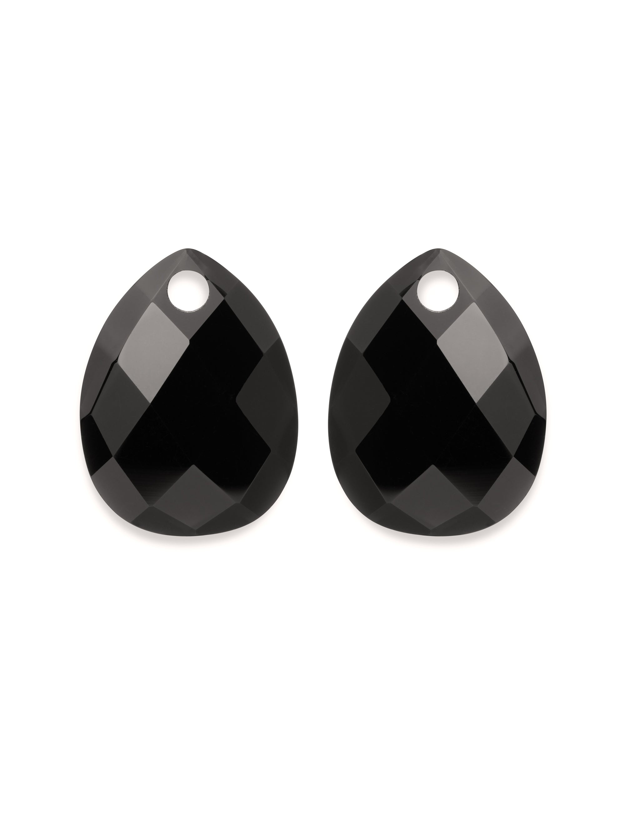 Onyx Afterglow oorbel edelstenen