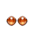 Citrine Quartz Cushion Cut oorbel edelstenen
