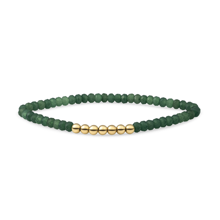 Armband Green Onyx Edelsteen Reverse Universe #kleur_goud