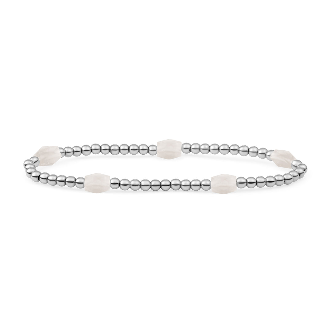 zilveren kralen armband die niet verkleurt #kleur_zilver