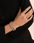 Baguette Ring | zilver
