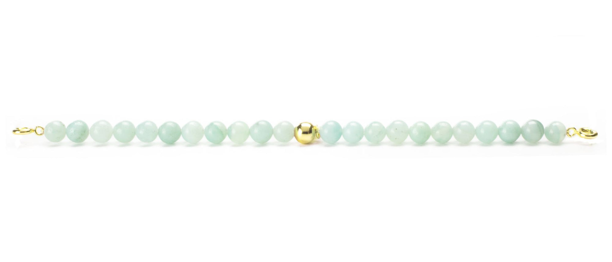 Amazonite Orbit Bracelet met gesp - 6MM - Sparkling Jewels