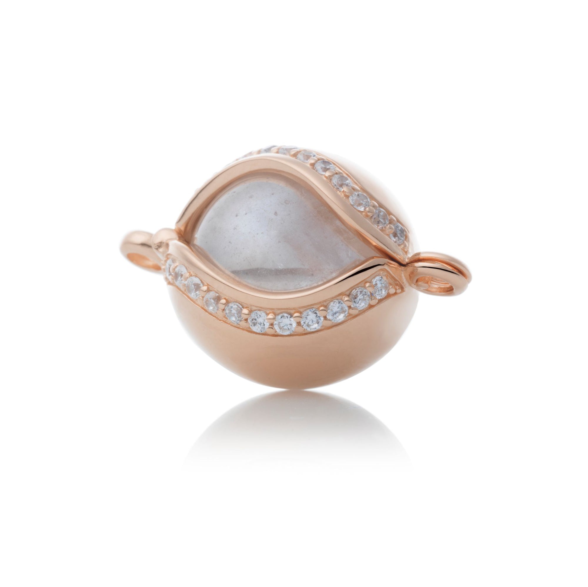 The Core - Crystal Gepolijst, 14mm armband pendant - Sparkling Jewels