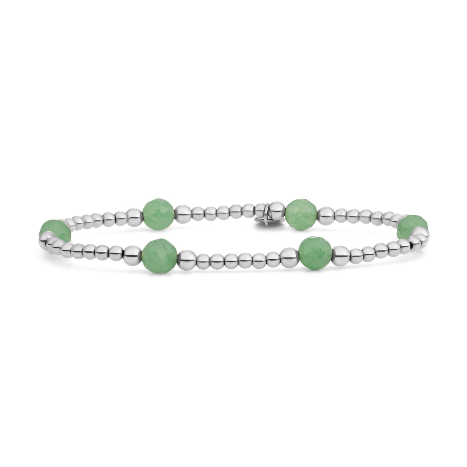 Armbanden die niet verkleuren met edelstenen voor vrouwen #kleur_zilver