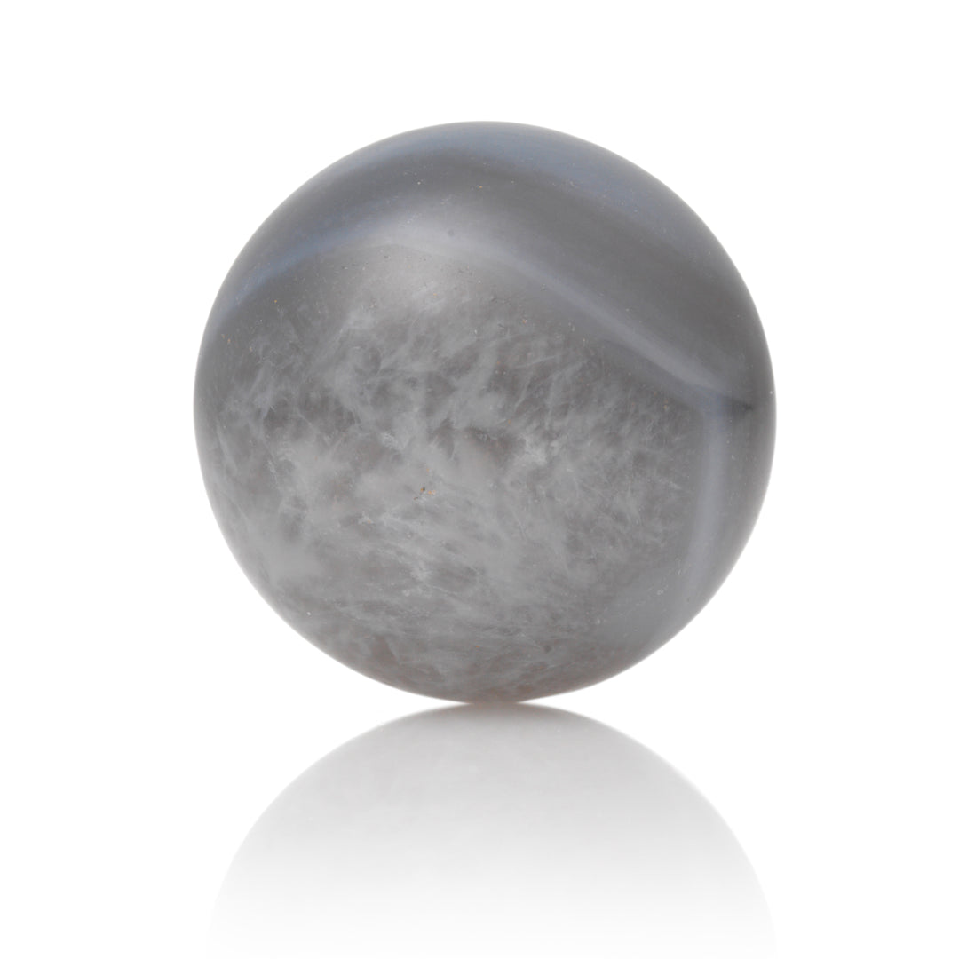 Grey Agate - 20mm gepolijst