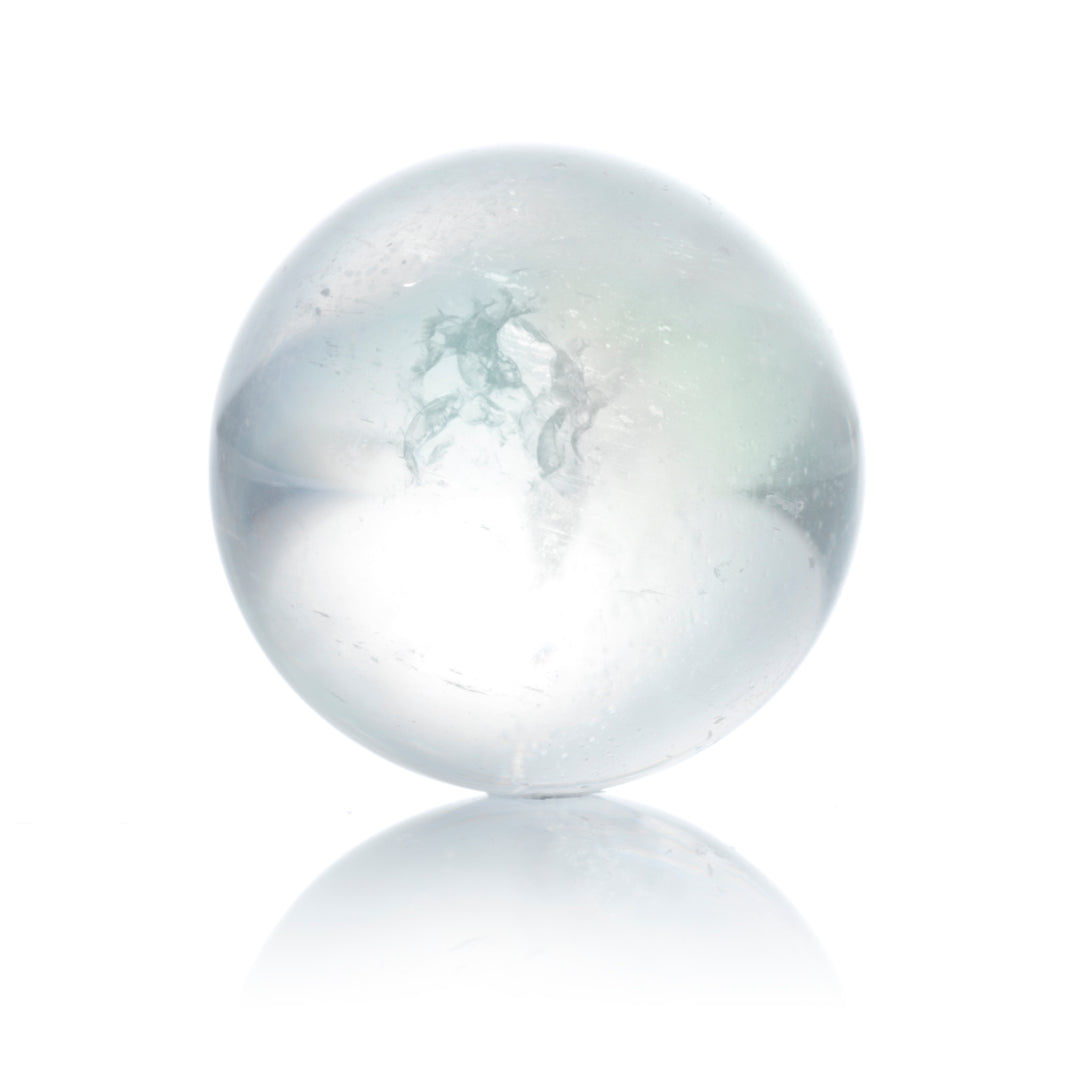 Aqua Aura White - 20mm gepolijst - Sparkling Jewels