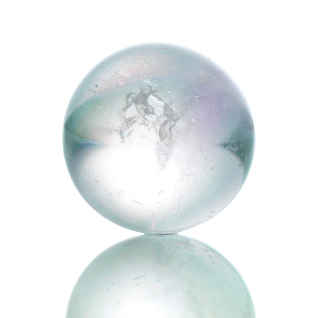 Aqua Aura Green - 14mm gepolijst