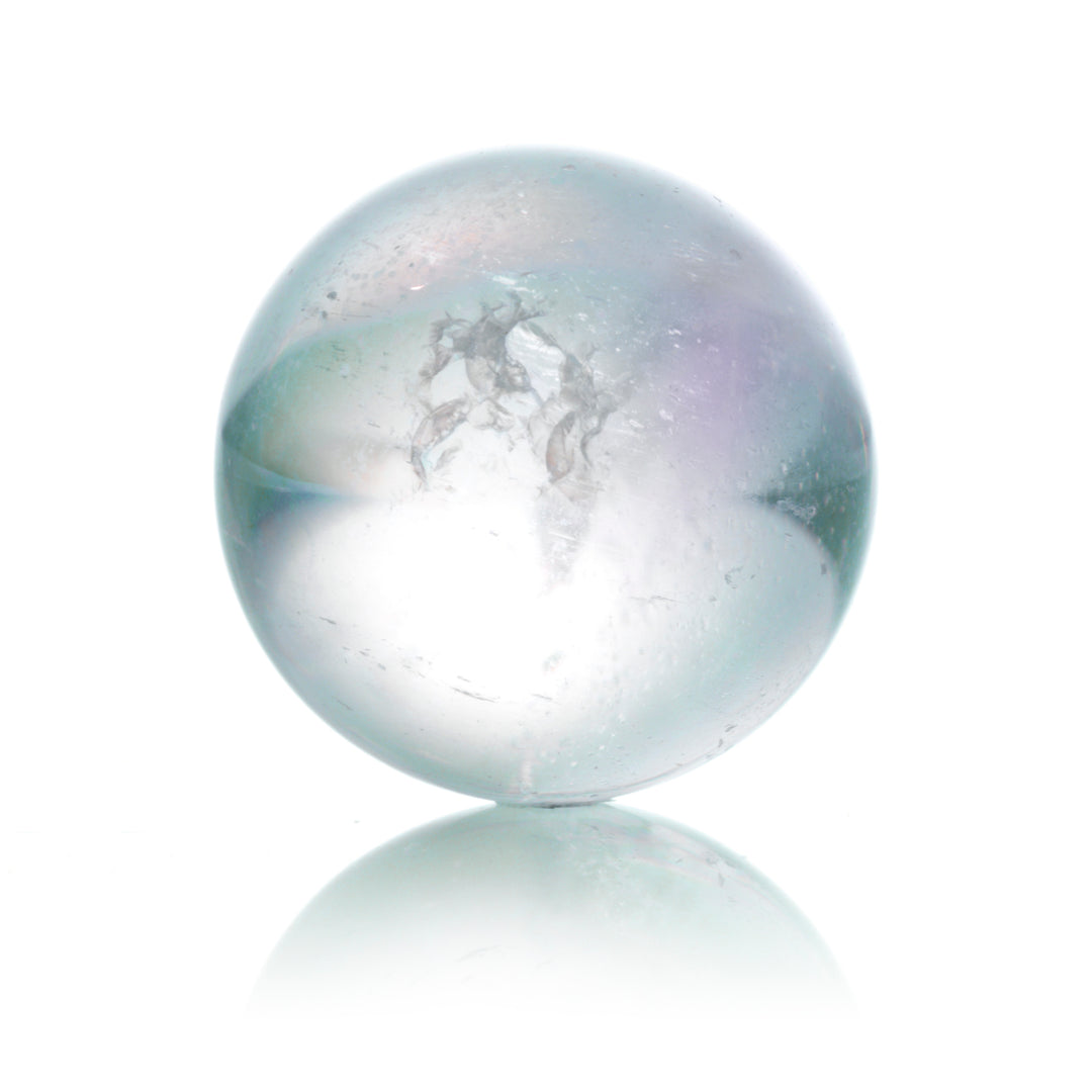 Aqua Aura Green - 20mm gepolijst - Sparkling Jewels