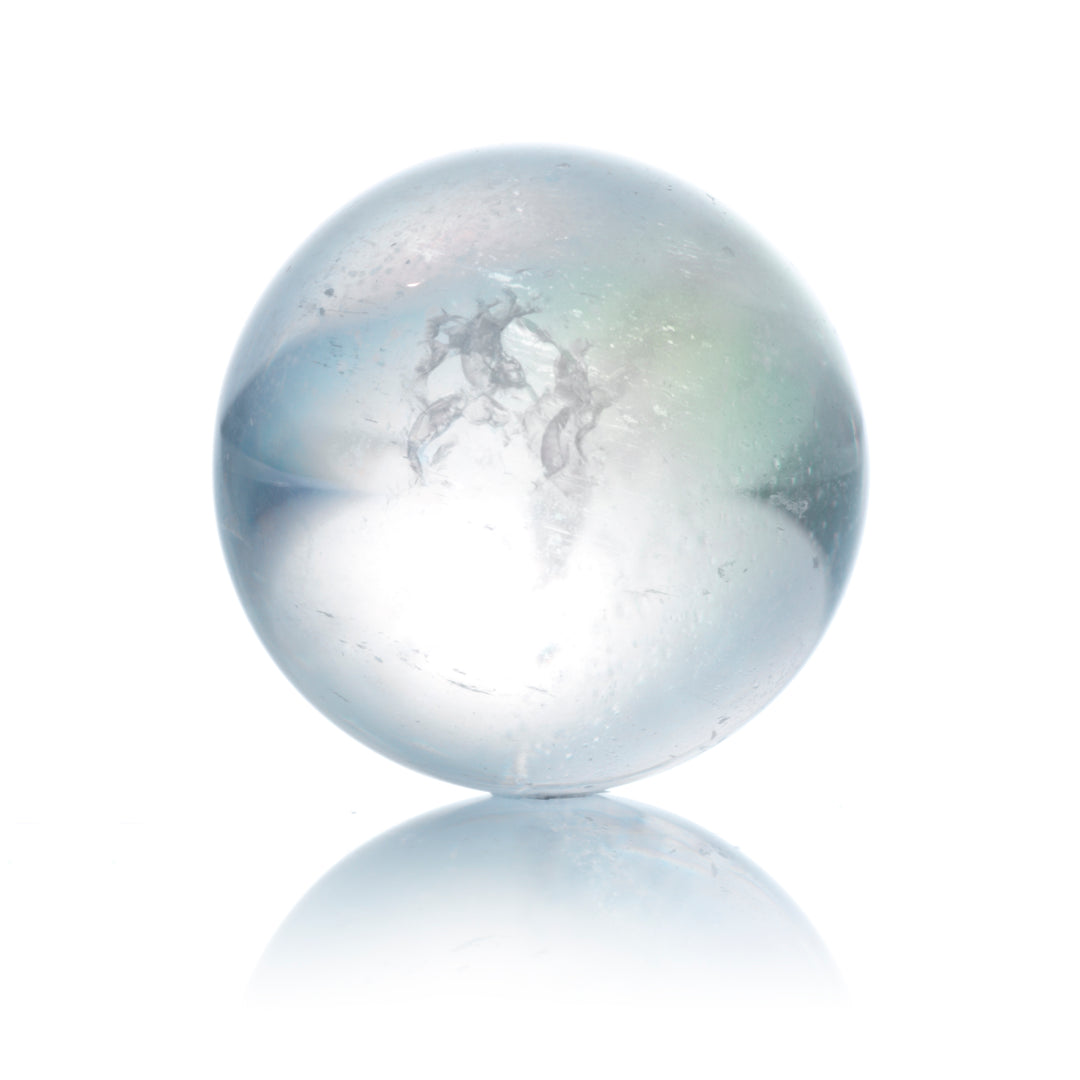 Aqua Aura Blue - 20mm gepolijst - Sparkling Jewels