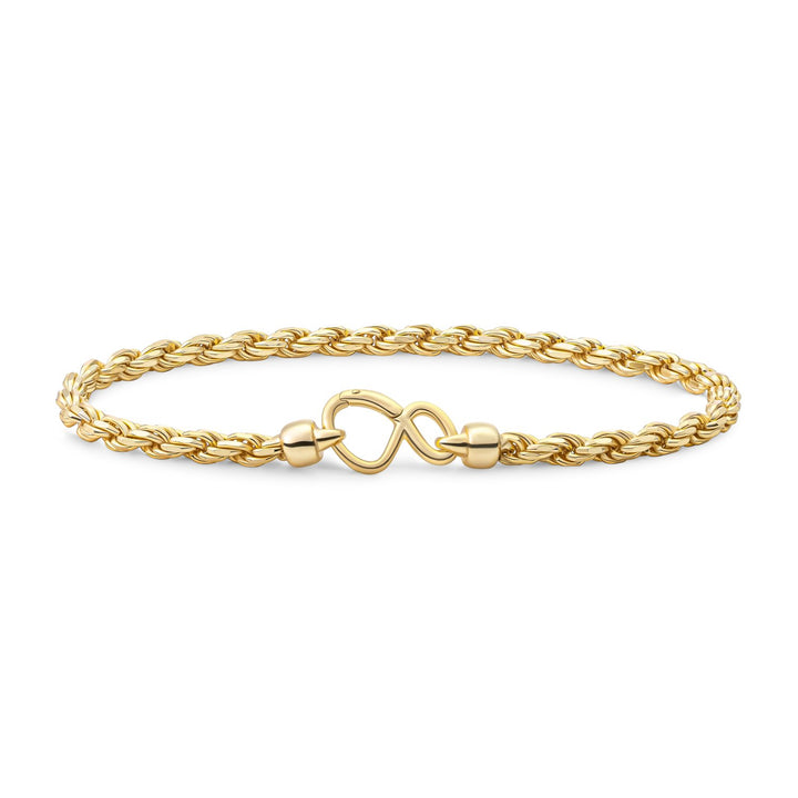 Rope Chain armband Goudkleurig | SparkLinks