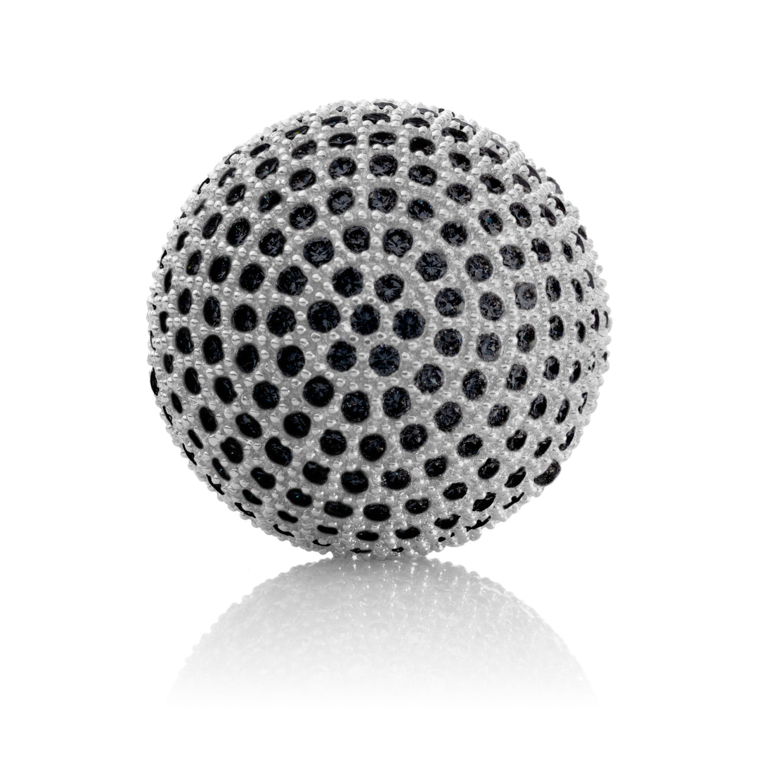 Polaris Zilver Black - 20mm - Sparkling Jewels